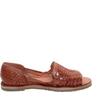NEW SBICCA women's jarred woven huarache sandal in tan